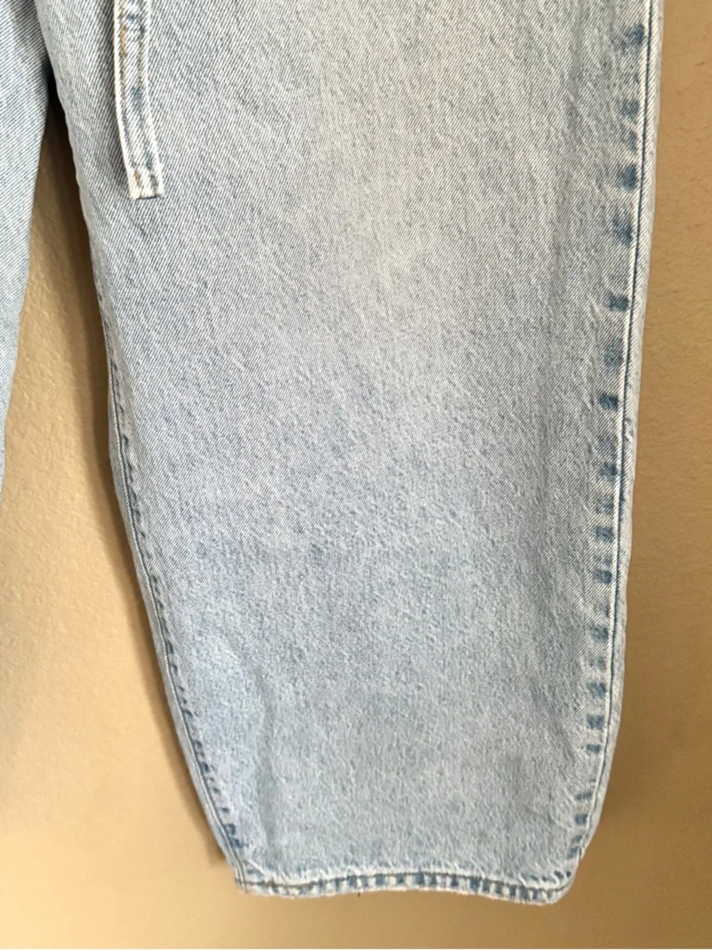 Levi’s XL Balloon Light Wash Mid Rise Wide Leg Baggy Jeans Blue Size 28 - Picture 6 of 8